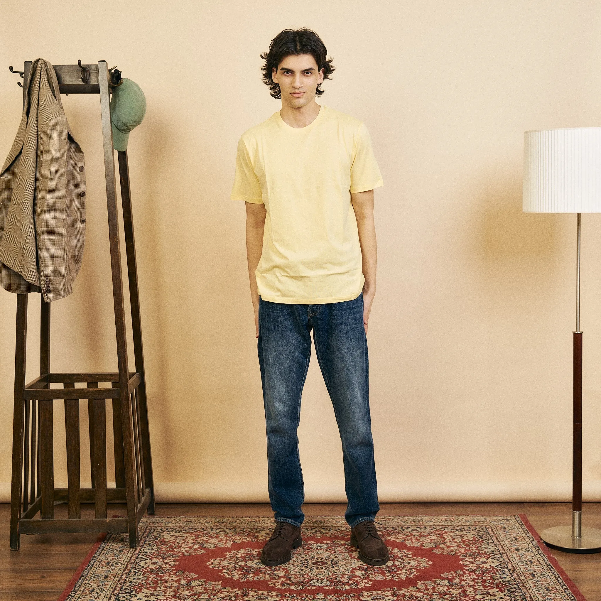 Organic Egyptian Cotton T-Shirt - Yellow