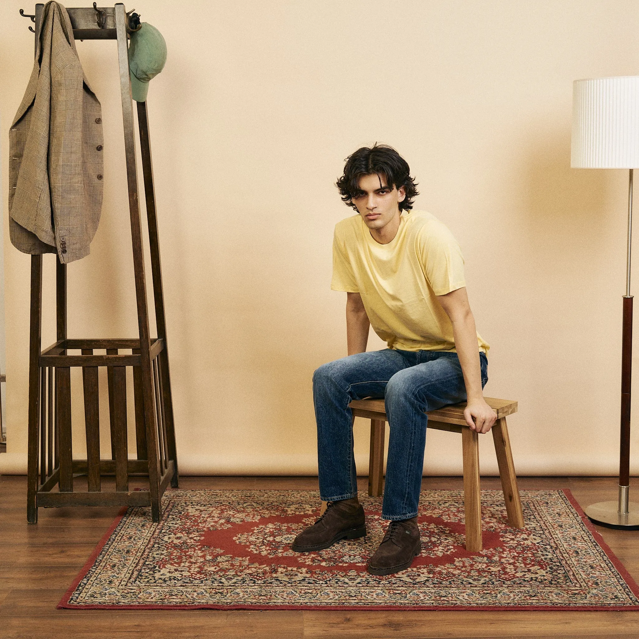 Organic Egyptian Cotton T-Shirt - Yellow