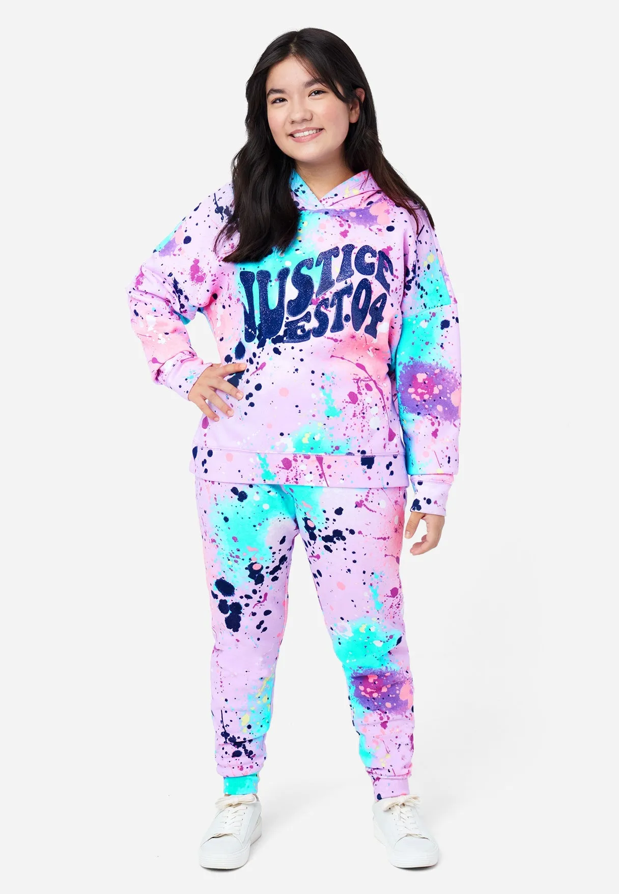Patterned Fleece Jogger