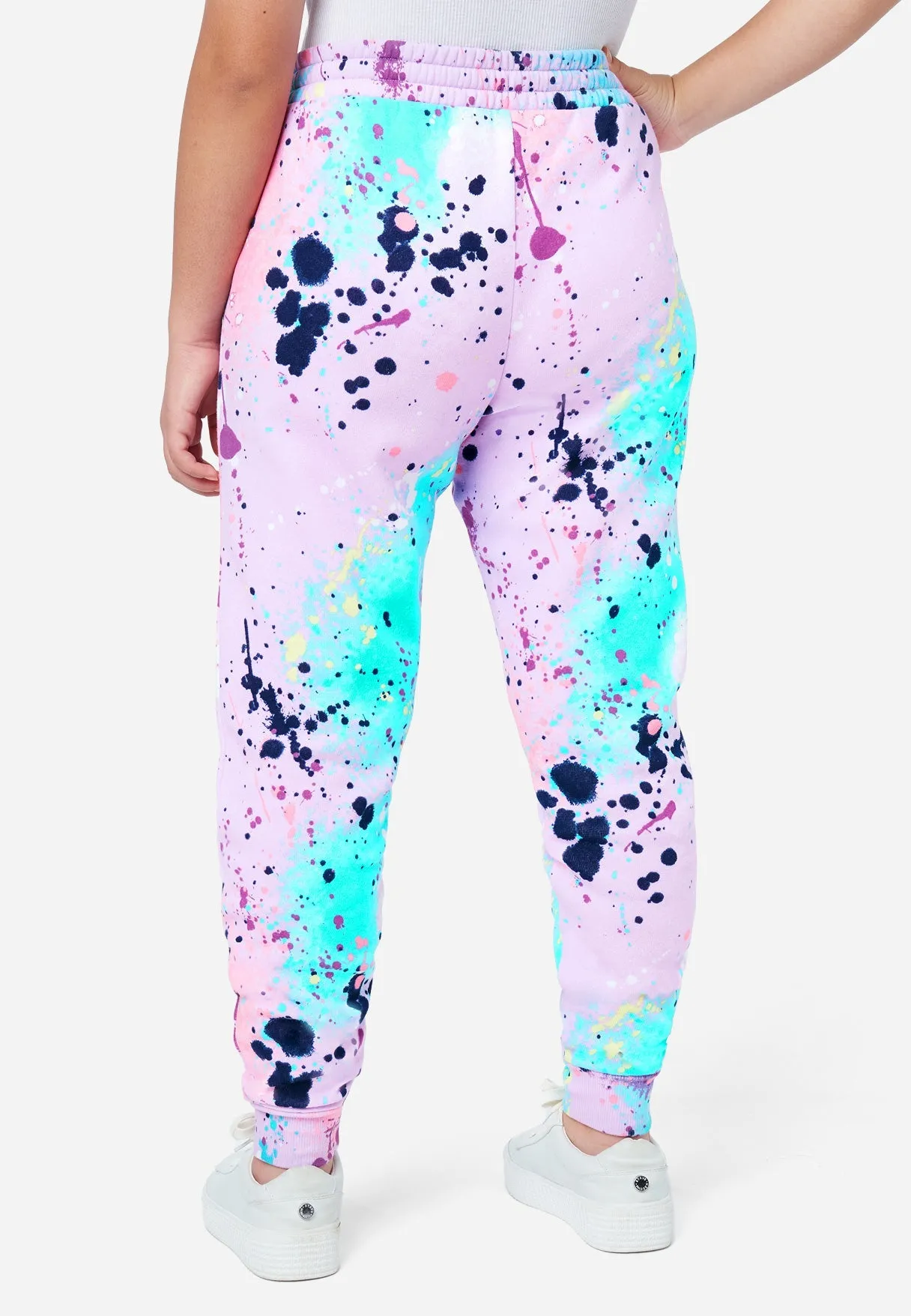 Patterned Fleece Jogger