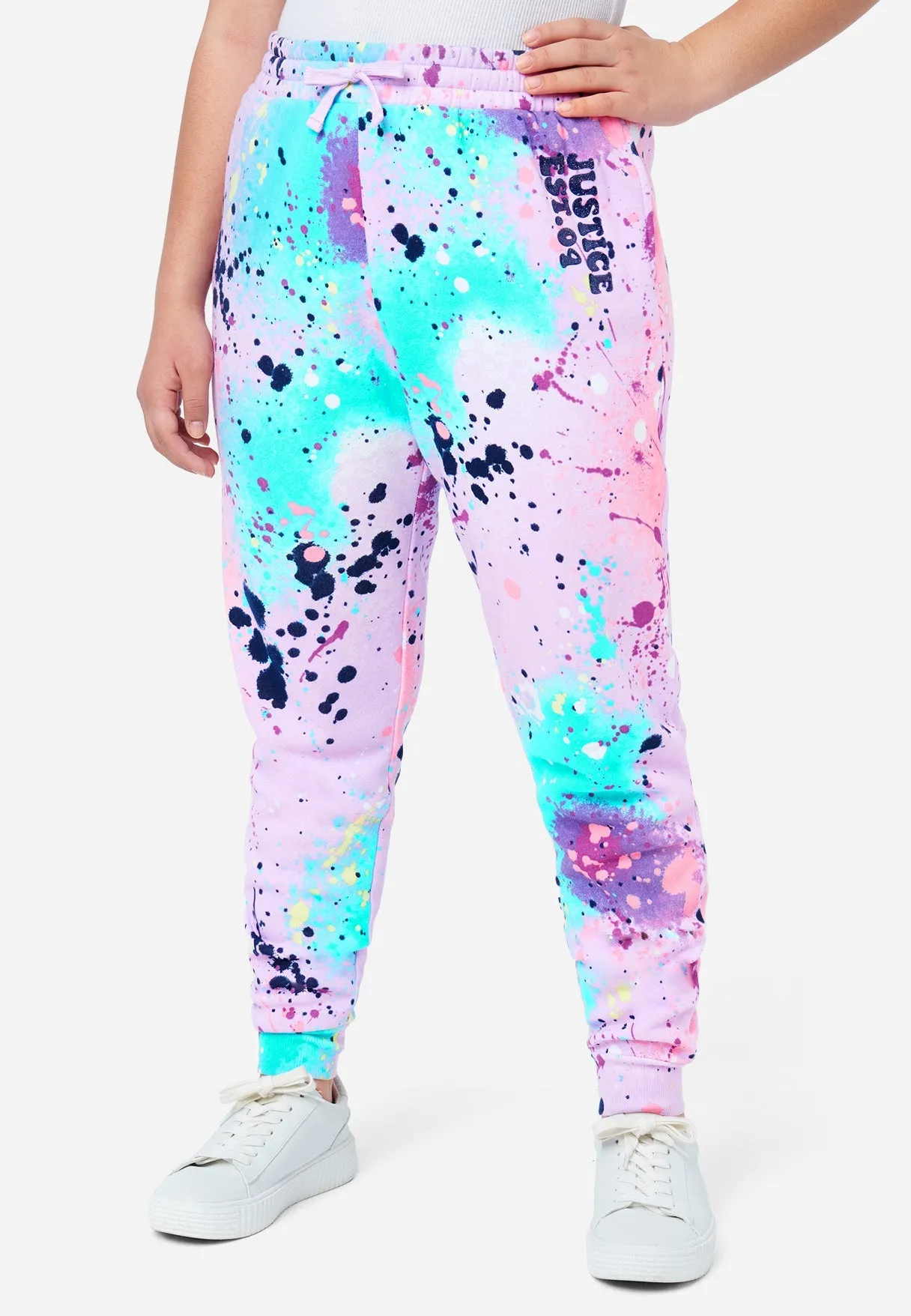 Patterned Fleece Jogger