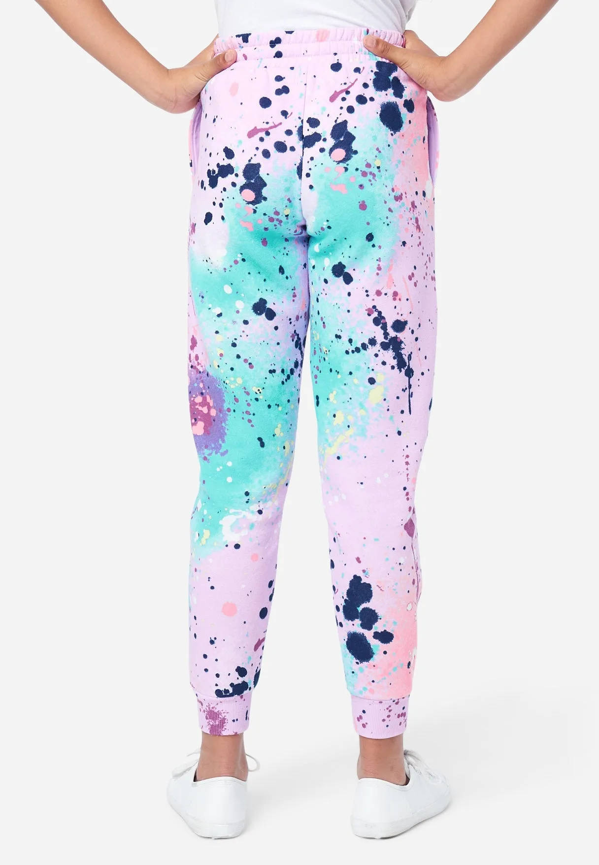 Patterned Fleece Jogger