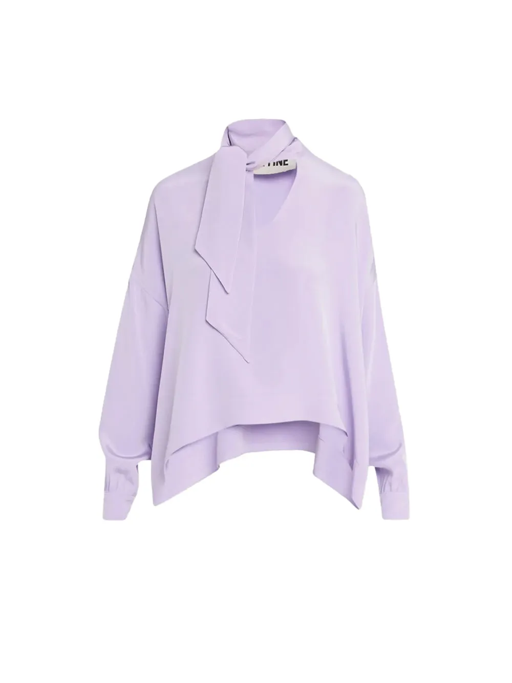 Powdered Violet Tie Blouse