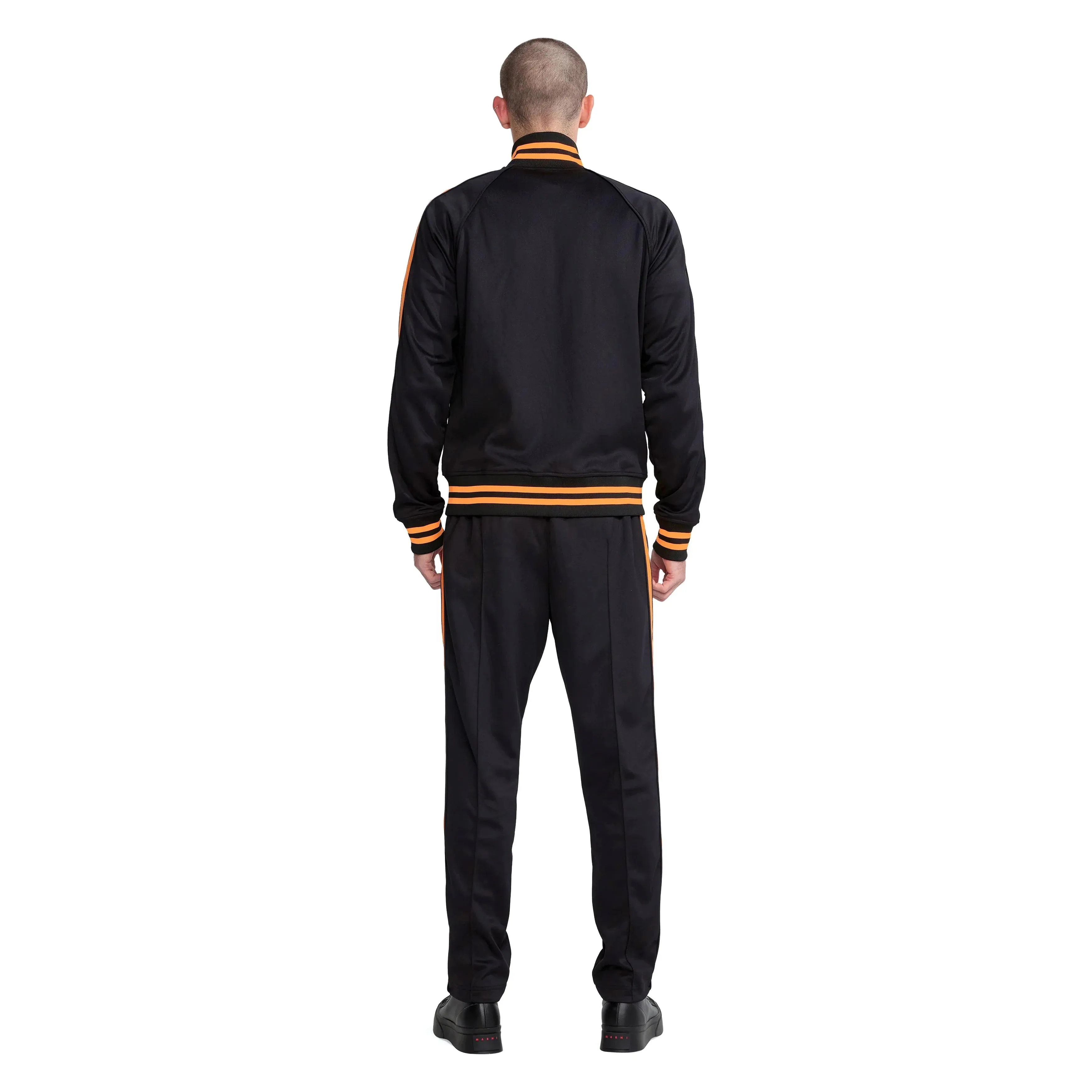 Purple Brand P415 Double Stripe Black Track Pant