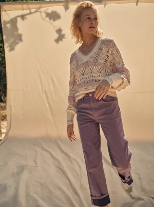 Rachel Delight Jeans | Iris Orchid Purple
