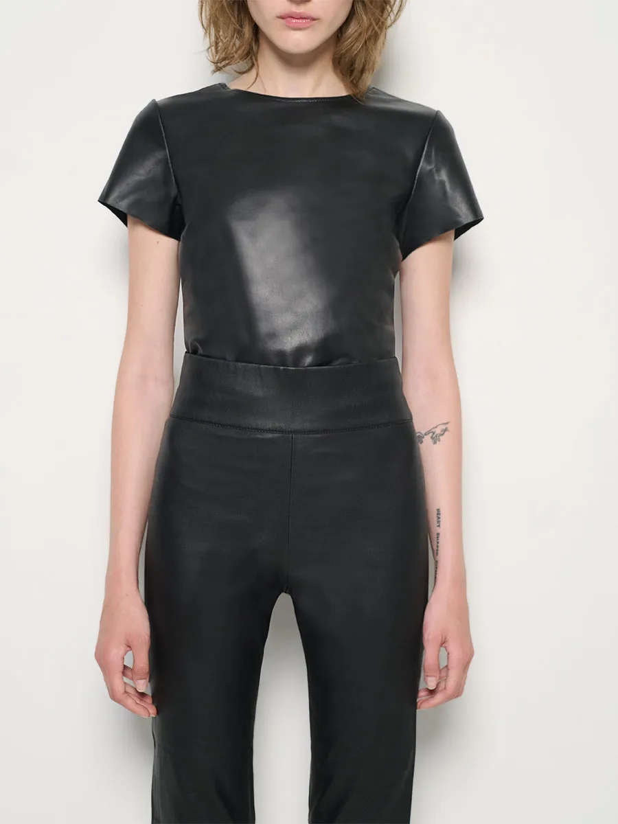 REAGAN STRETCH LEATHER LEGGINGS