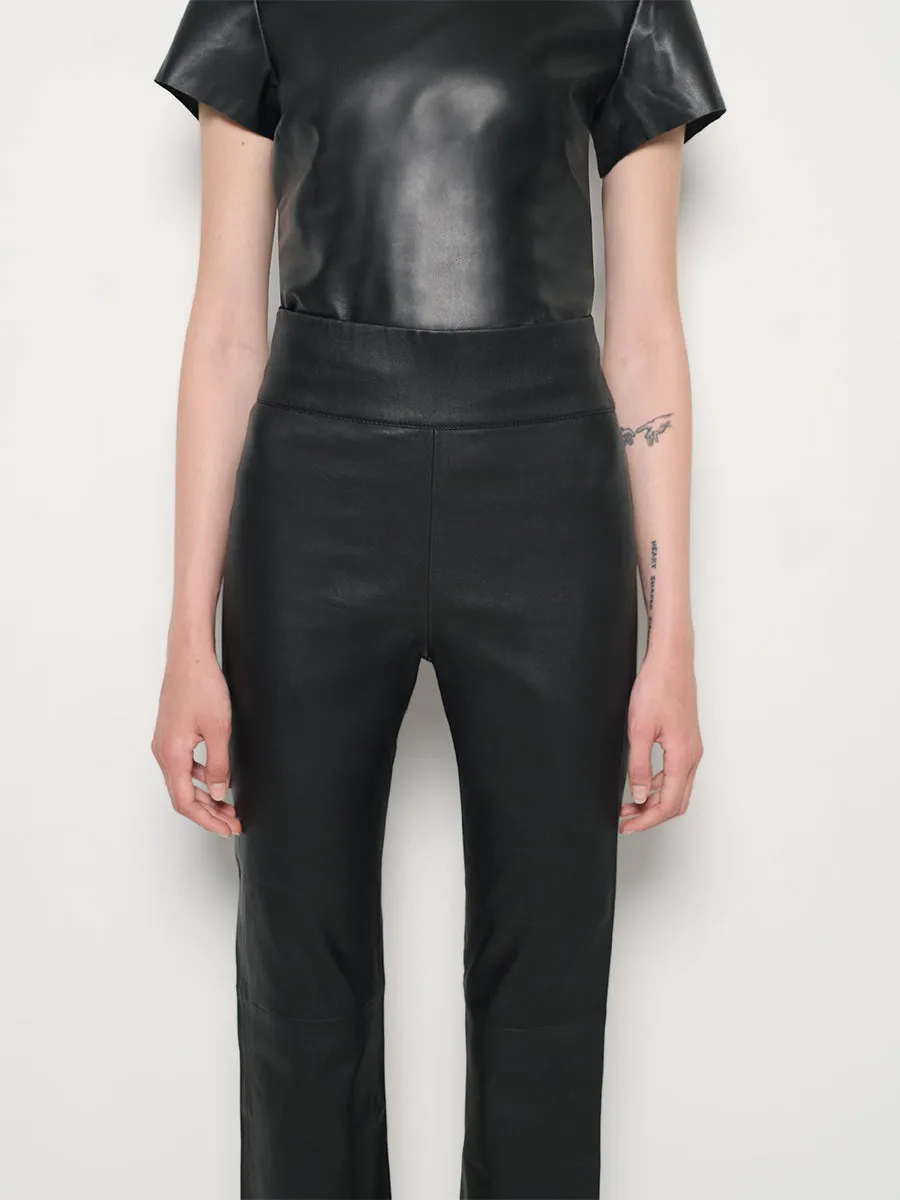 REAGAN STRETCH LEATHER LEGGINGS