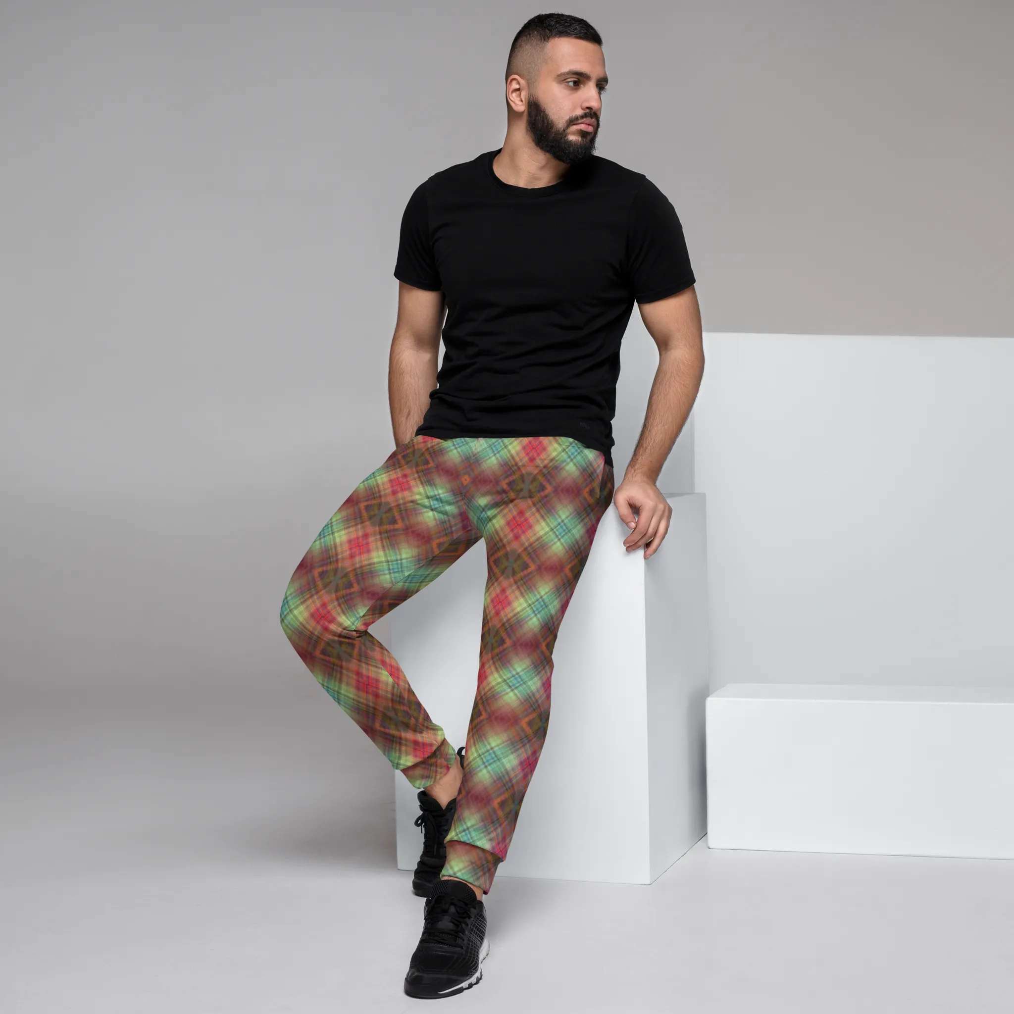 Recursia Argyle Rewired I Men's Joggers