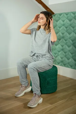 Short Sleeve Boxy Lounge Set