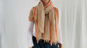 Soft Wool Shawl, Wrap, Scarf. Lightweight