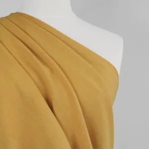 Spa - Honey Yellow, Viscose and Linen Woven Fabric