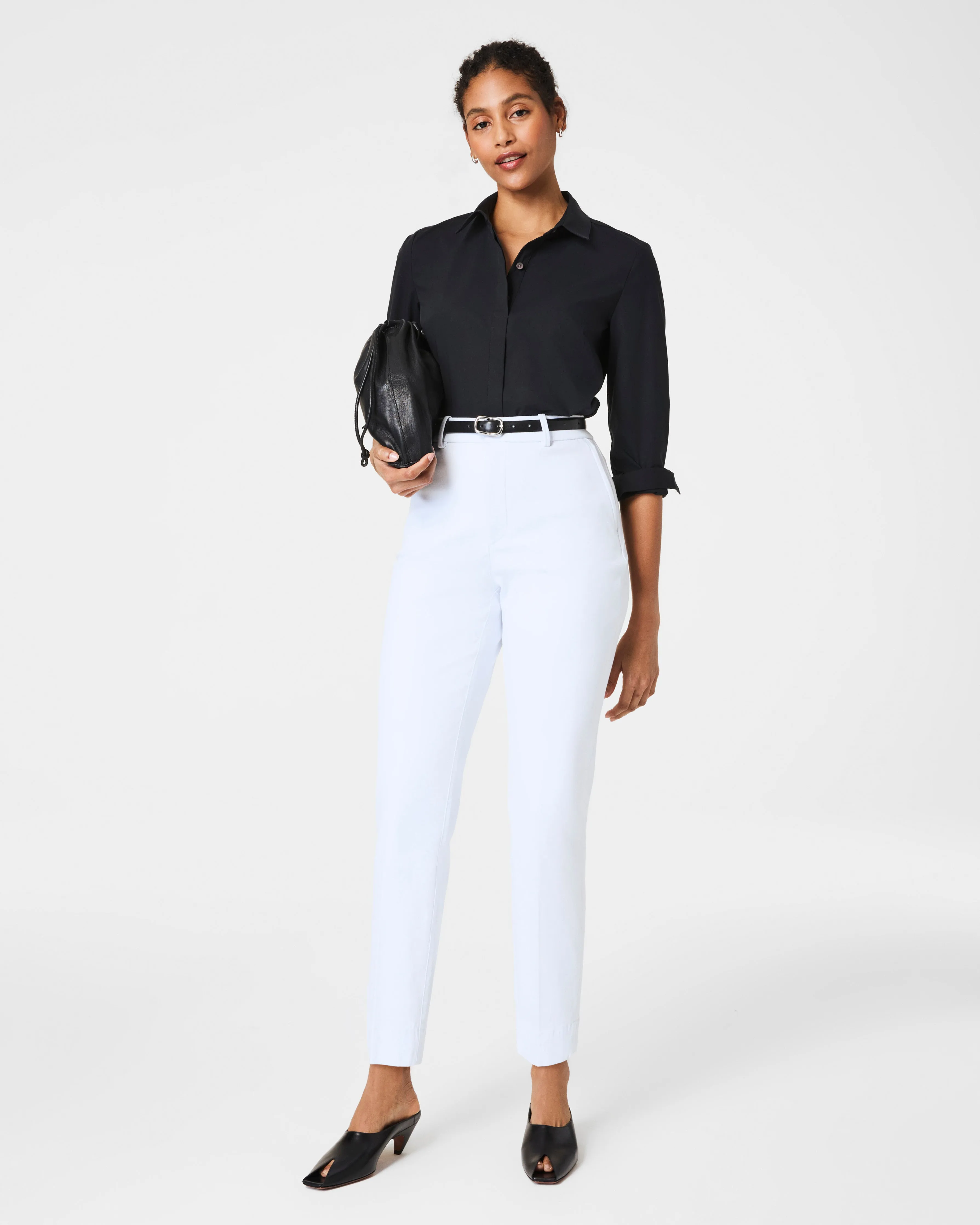 SPANX® Poplin No-Gape Tailored Shirt