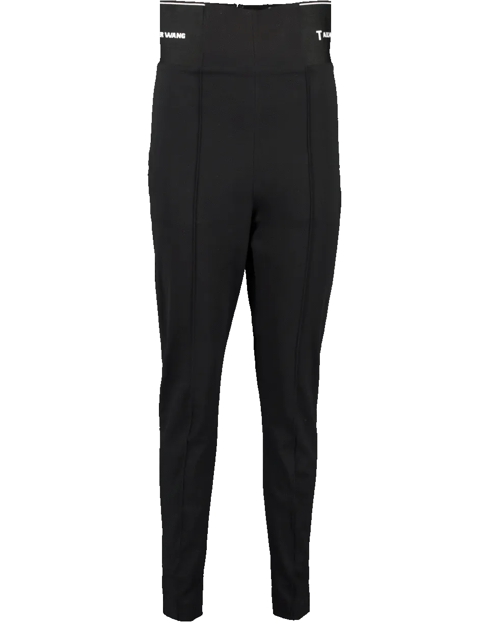 Stretch Logo Jacquard Legging