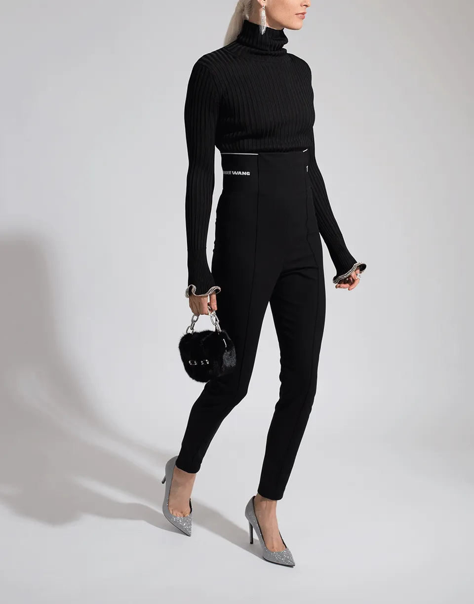 Stretch Logo Jacquard Legging