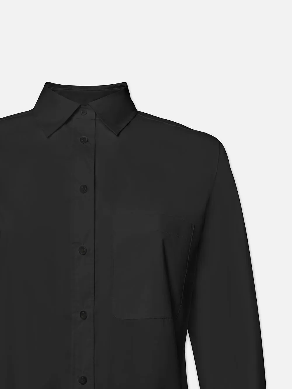 The Borrowed Pocket Shirt -- Black