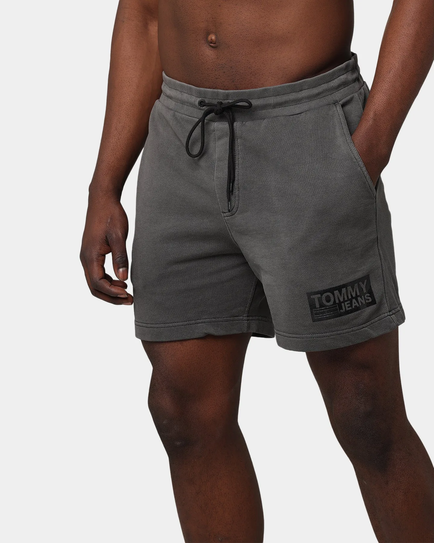 Tommy Jeans Tonal Logo Beach Short Black