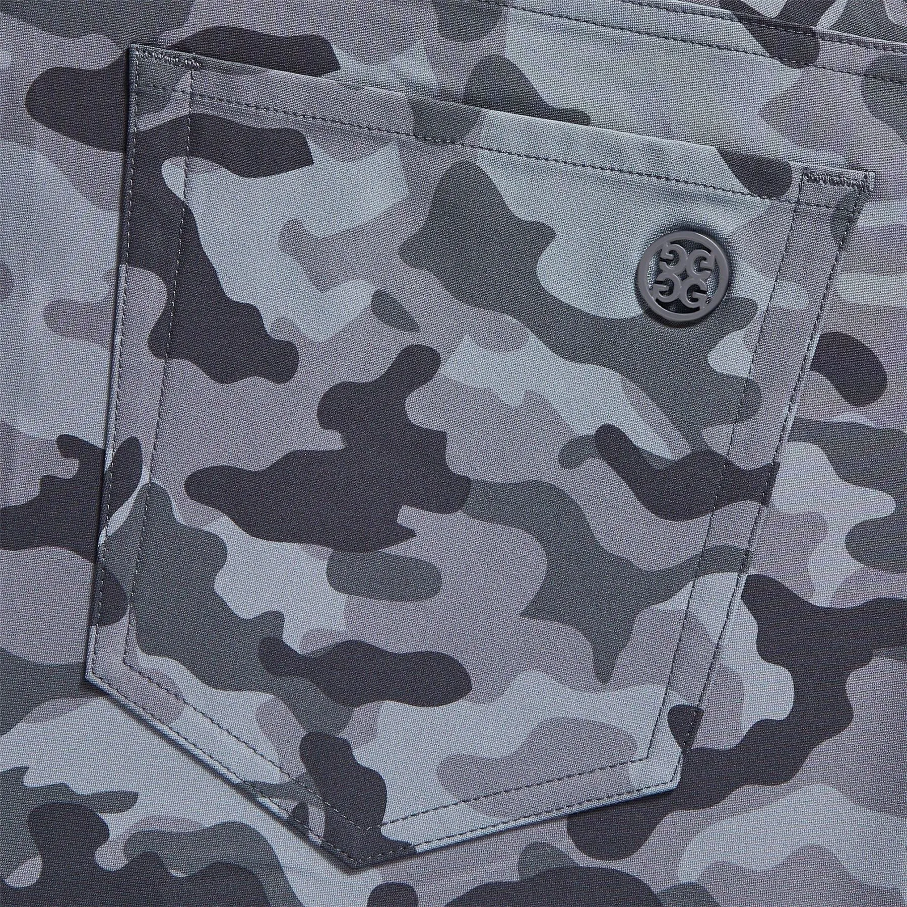 Tour 5 Pocket Straight Leg Charcoal Camo - AW23