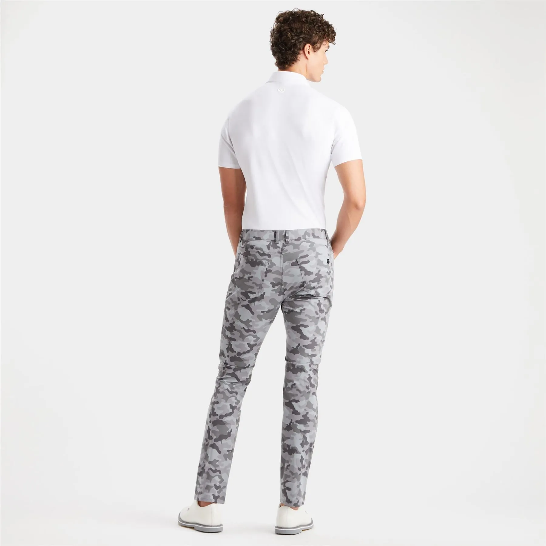 Tour 5 Pocket Straight Leg Charcoal Camo - AW23