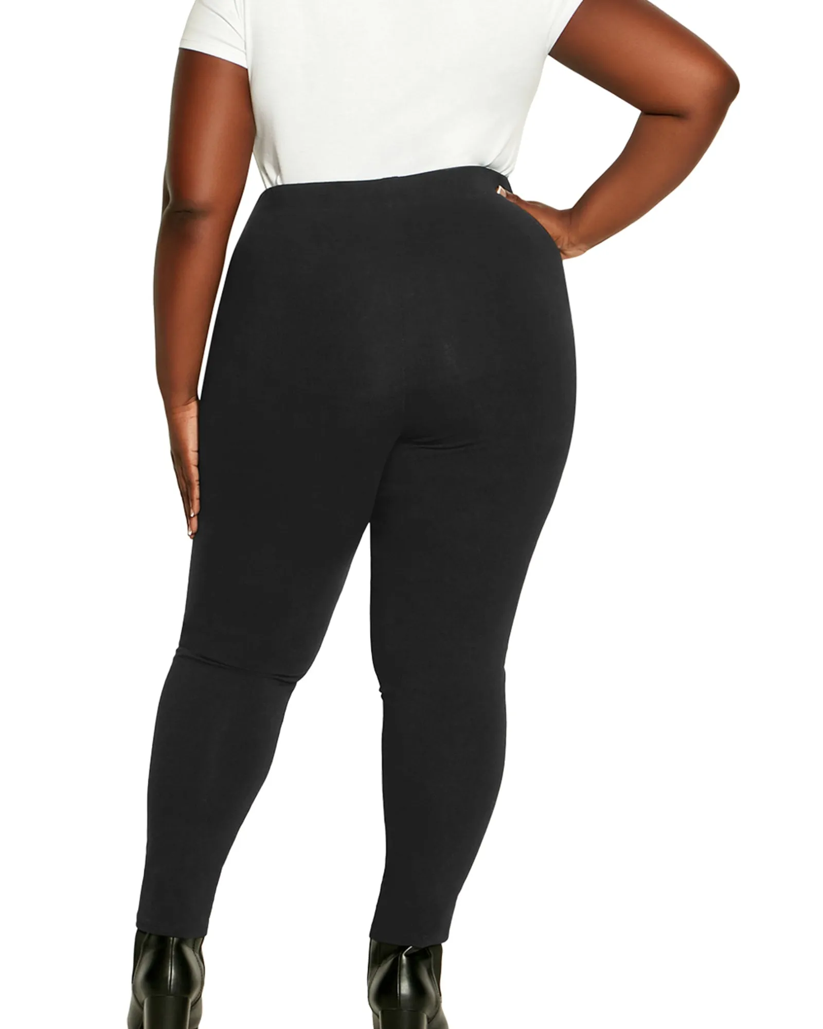 Vibin' Plain Legging | Black