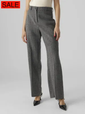 VMLIZZIE HR WIDE HERRINGBONE PANT