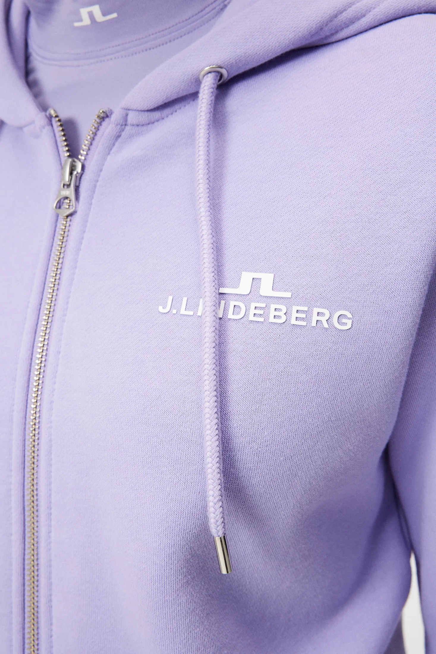 W Alpha Zip Hood / Sweet Lavender