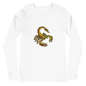 White Scorpio Versatile Long Sleeve Tee