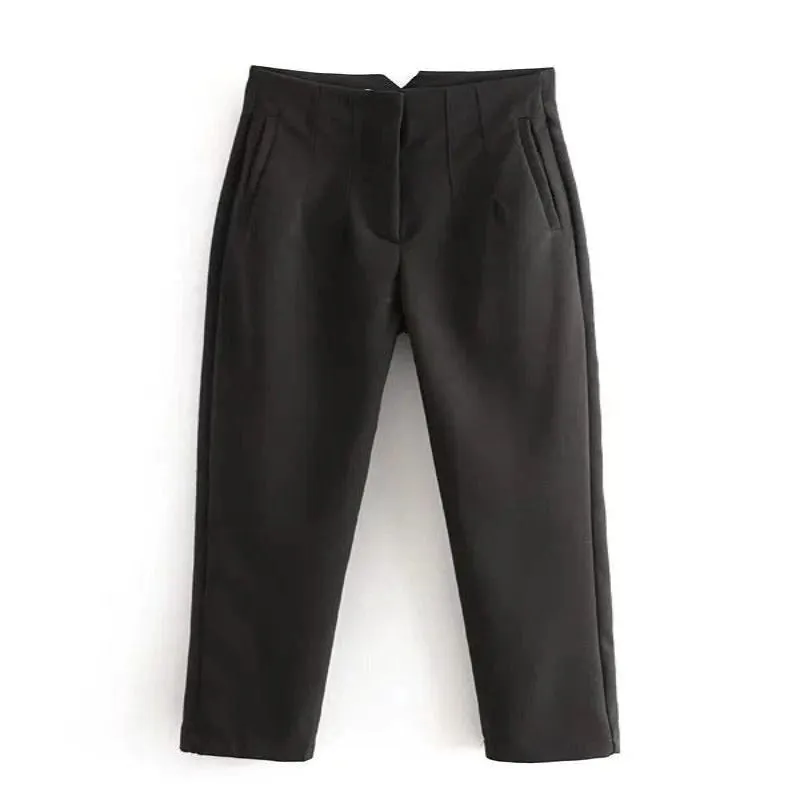 Women's Office Wear Straight Pants