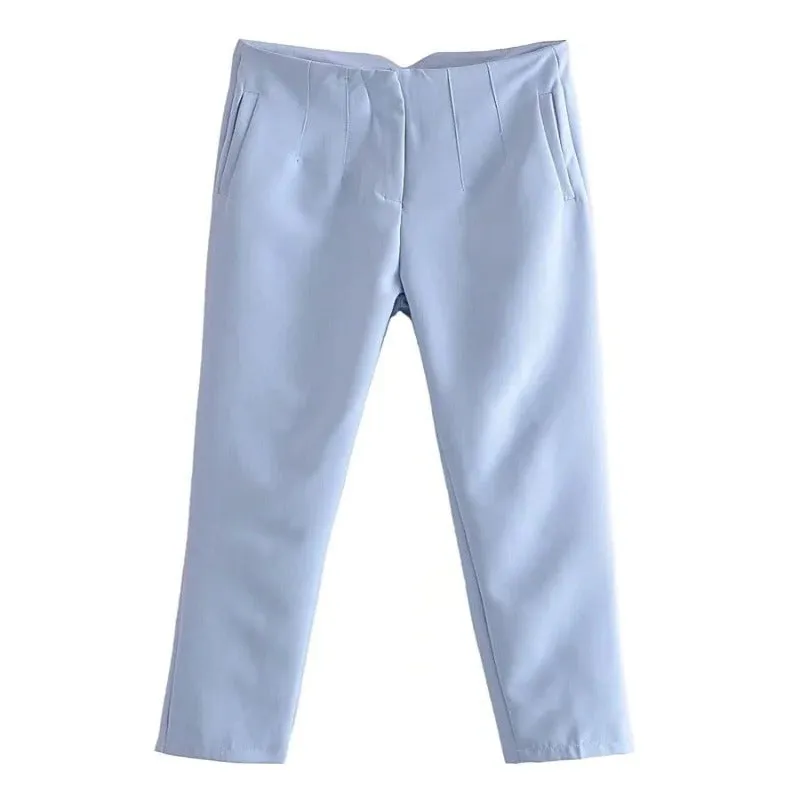 Women's Office Wear Straight Pants