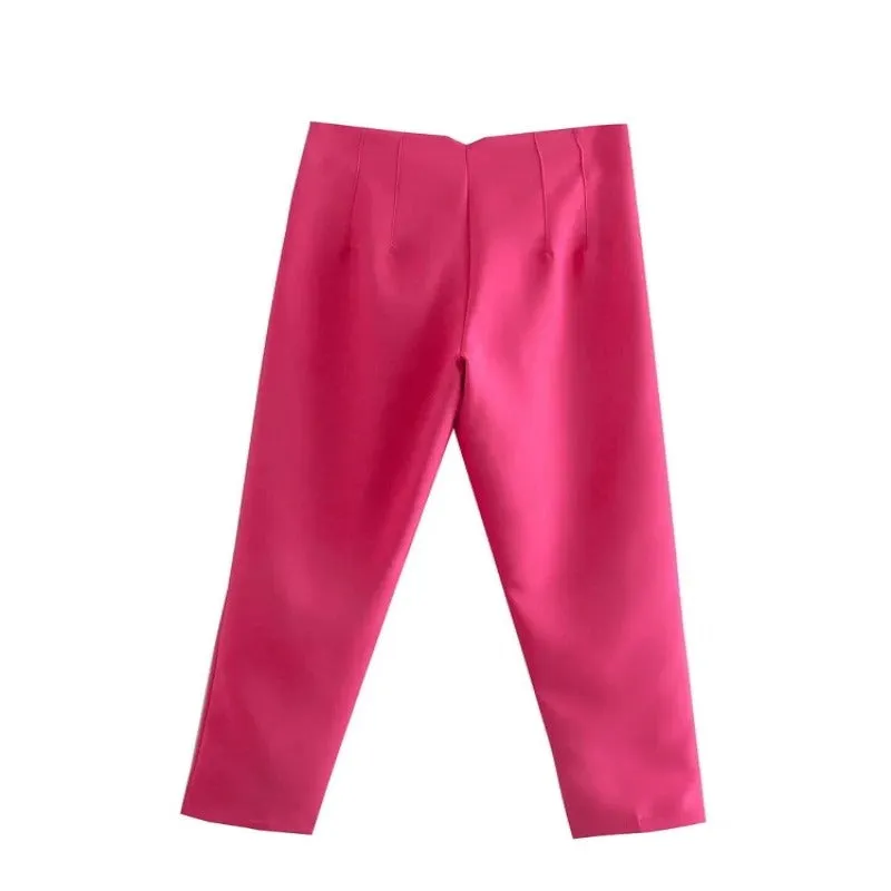 Women's Office Wear Straight Pants