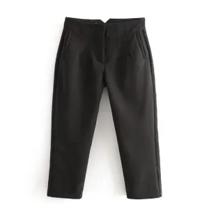 Women's Office Wear Straight Pants