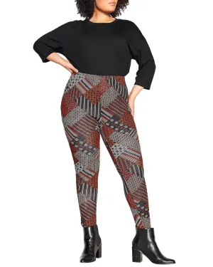 Zoe Geo Pant | Spice Geo